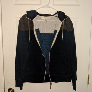 H&M L.O.G.G Navy and Grey Hoodie